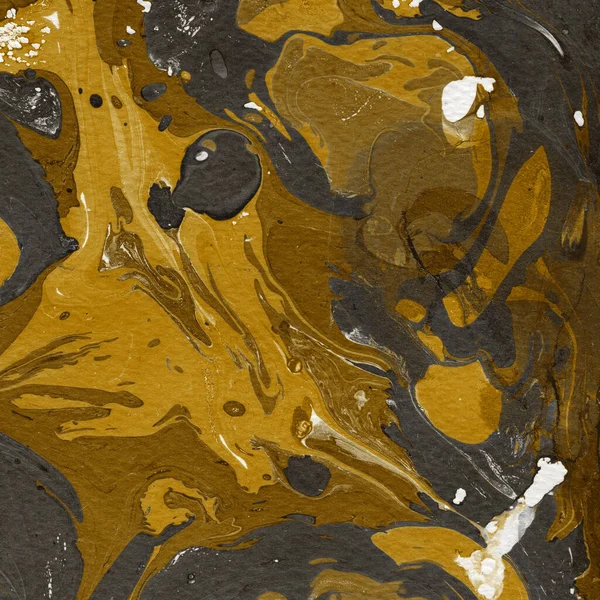 Textura Mármore Amarelo Papel Parede Pintura Abstrata — Fotografia de Stock