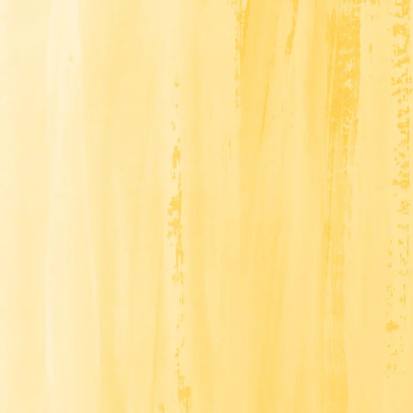 Tekstur Warna Air Realistis Kuning Pada Latar Belakang Kertas — Stok Foto