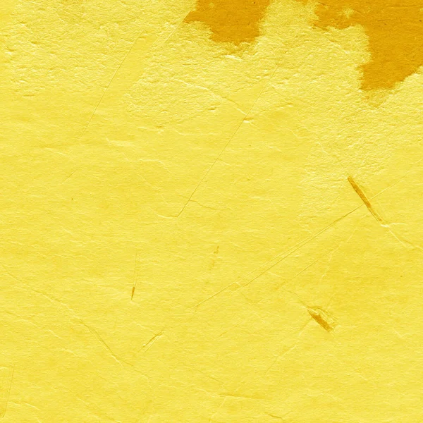 Abstract Yellow Old Paper Texture Background — Stock Photo, Image