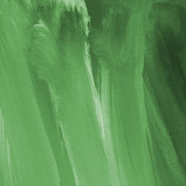 Yeşil Gouache dokusu, soyut arkaplan