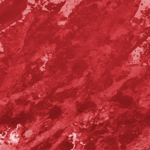 Κόκκινο Φόντο Ακουαρέλα Ρεαλιστική Υφή Χαρτιού — Φωτογραφία Αρχείου