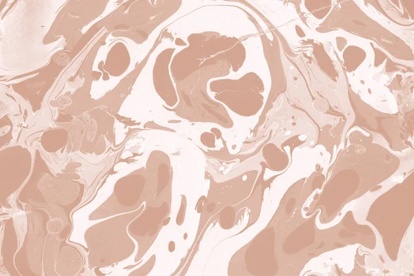 Kağıt üzerinde turuncu mermer mürekkep dokusu. Mermer taş resim.