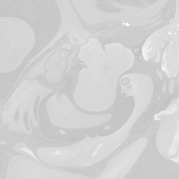 Серебристо Серый Мраморный Фон Брызгами Краски Текстуры — стоковое фото