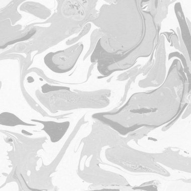 Gümüş rengi gri mermer arka planda boya lekeleri