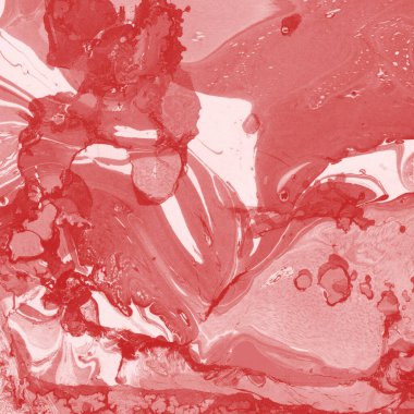 Boya desenli kırmızı mermer arkaplan