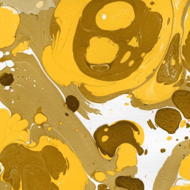 Sarı mermer doku, soyut boya duvar kağıdı.