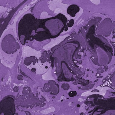 boya desenli mor mermer arkaplan