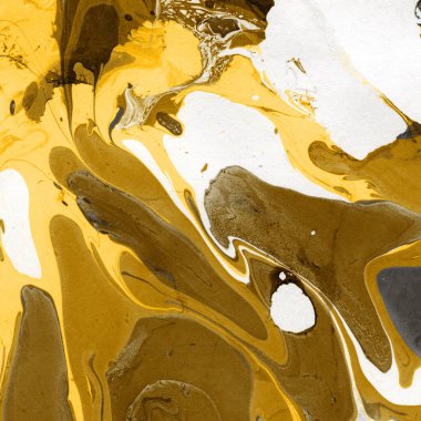 Sarı mermer doku, soyut boya duvar kağıdı.