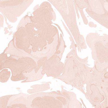 Kağıt üzerinde turuncu mermer mürekkep dokusu. Mermer taş resim.