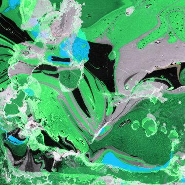 yeşil mermer doku, soyut boya duvar kağıdı