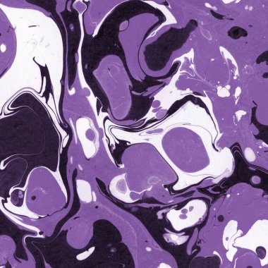 boya desenli mor mermer arkaplan