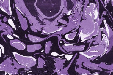 boya desenli mor mermer arkaplan