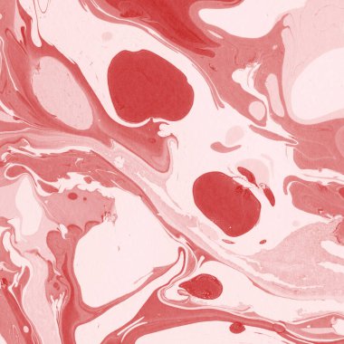 Boya desenli kırmızı mermer arkaplan