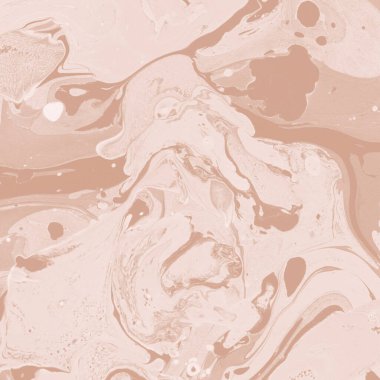 Kağıt üzerinde turuncu mermer mürekkep dokusu. Mermer taş resim.