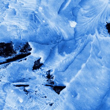 mavi mürekkep deseni lekeler, soyut arkaplan