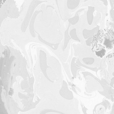 Gümüş rengi gri mermer arka planda boya lekeleri