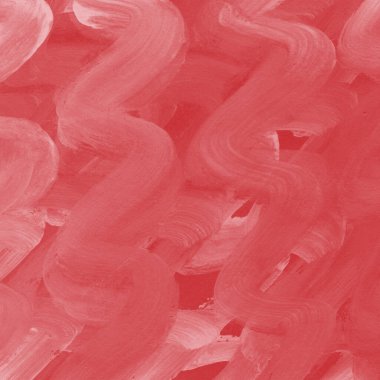 Kağıt zemin üzerinde beyaz gerçekçi suluboya desenli kırmızı.