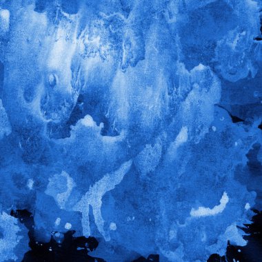 mavi mürekkep deseni lekeler, soyut arkaplan