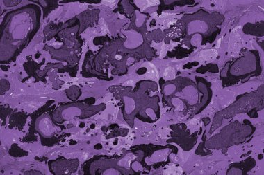 boya desenli mor mermer arkaplan