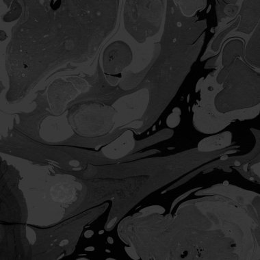 Kağıt arkaplanda siyah mermer mürekkep dokusu. Mermer taş resim.