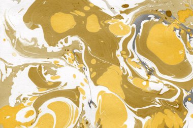 Sarı mermer doku, soyut boya duvar kağıdı.