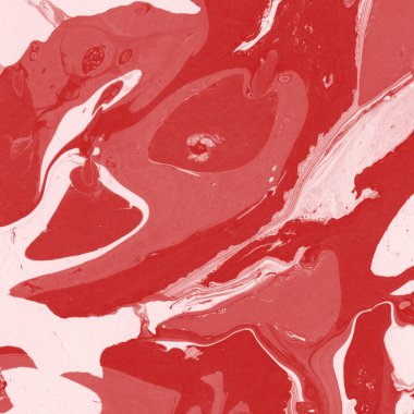 Boya desenli kırmızı mermer arkaplan