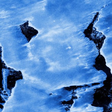 mavi mürekkep deseni lekeler, soyut arkaplan