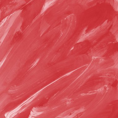 Kağıt zemin üzerinde beyaz gerçekçi suluboya desenli kırmızı.