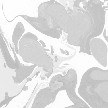 Gümüş rengi gri mermer arka planda boya lekeleri