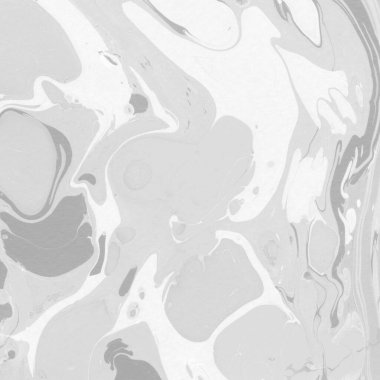 Gümüş rengi gri mermer arka planda boya lekeleri