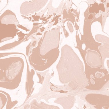 Kağıt üzerinde turuncu mermer mürekkep dokusu. Mermer taş resim.