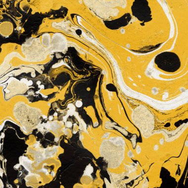 Sarı mermer doku, soyut boya duvar kağıdı.