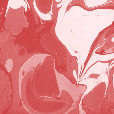 Boya desenli kırmızı mermer arkaplan