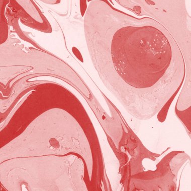 Boya desenli kırmızı mermer arkaplan