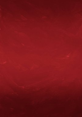 Kağıt zemin üzerinde beyaz gerçekçi suluboya desenli kırmızı.