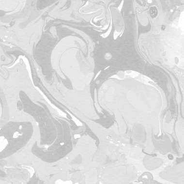 Gümüş rengi gri mermer arka planda boya lekeleri