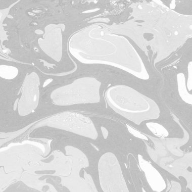 Gümüş rengi gri mermer arka planda boya lekeleri