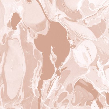 Kağıt üzerinde turuncu mermer mürekkep dokusu. Mermer taş resim.