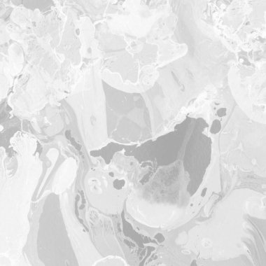 Gümüş rengi gri mermer arka planda boya lekeleri