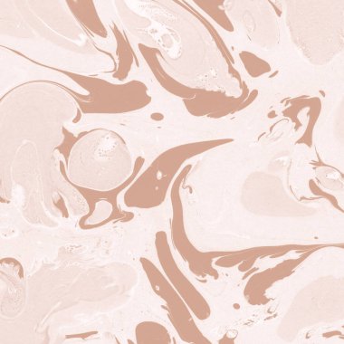 Kağıt üzerinde turuncu mermer mürekkep dokusu. Mermer taş resim.