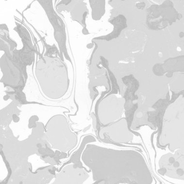 Gümüş rengi gri mermer arka planda boya lekeleri