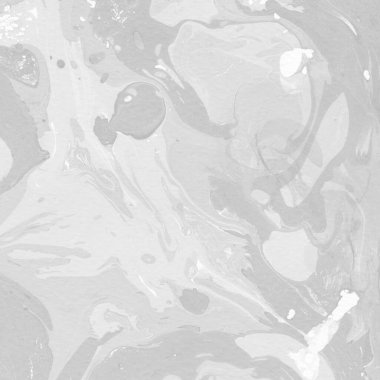 Gümüş rengi gri mermer arka planda boya lekeleri