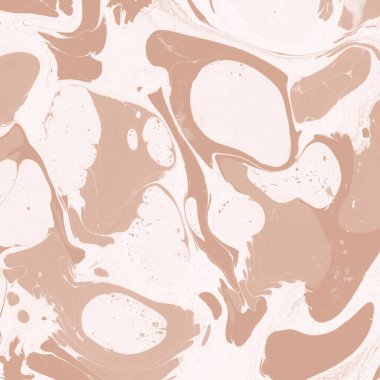 Kağıt üzerinde turuncu mermer mürekkep dokusu. Mermer taş resim.