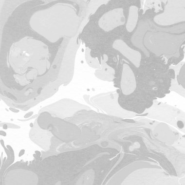 Gümüş rengi gri mermer arka planda boya lekeleri