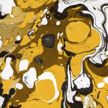 Sarı mermer doku, soyut boya duvar kağıdı.