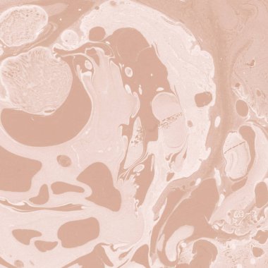 Kağıt üzerinde turuncu mermer mürekkep dokusu. Mermer taş resim.