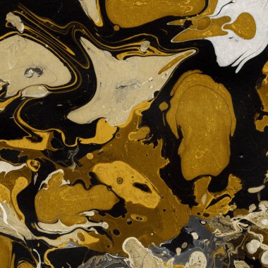 Sarı mermer doku, soyut boya duvar kağıdı.