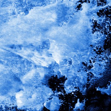 mavi mürekkep deseni lekeler, soyut arkaplan