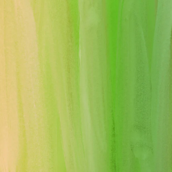 Зелений Акварельний Фон Реалістичною Текстурою Паперу — стокове фото