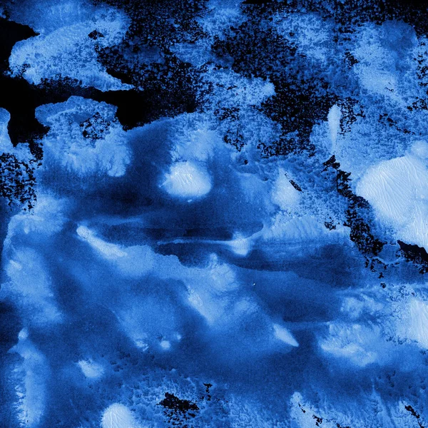 mavi mürekkep deseni lekeler, soyut arkaplan